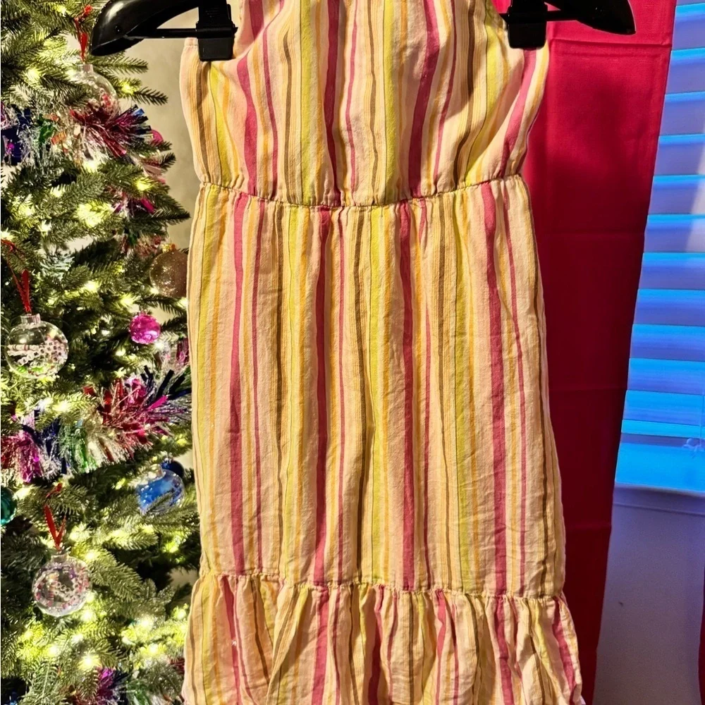 Striped Halter Dress